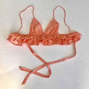 Sheer 🍑 Bralette with Tie